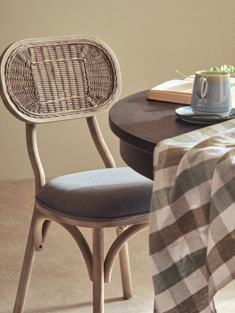 Cebu Grey Wash Elm Wood Dining Chair