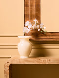 Mota Burl Wood Design Curved Console Table