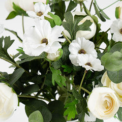 42Cm Ranunculus Arrangement In Vase