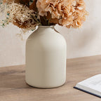 23.5Cm Vase Off White
