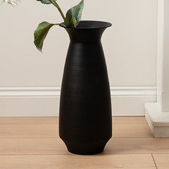 45Cm Vase Black