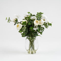 42Cm Ranunculus Arrangement In Vase