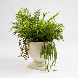 70cm Mixed Fern Urn