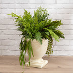70cm Mixed Fern Urn