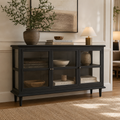 WESTPORT BLACK 3 DOOR SIDEBOARD