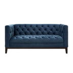 Sasha 2 Seater Midnight Velvet Sofa