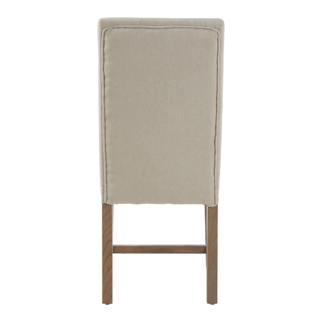 Lyon Beige Linen Dining Chair