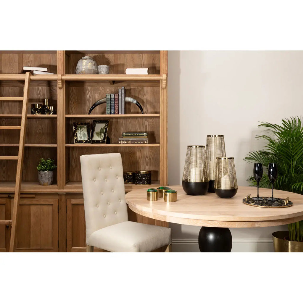 Lyon Beige Linen Dining Chair