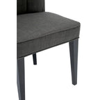 Oria Grey Polyester Dining Chair