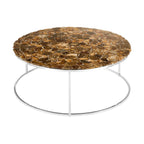 Relic Agate Top Round Coffee Table