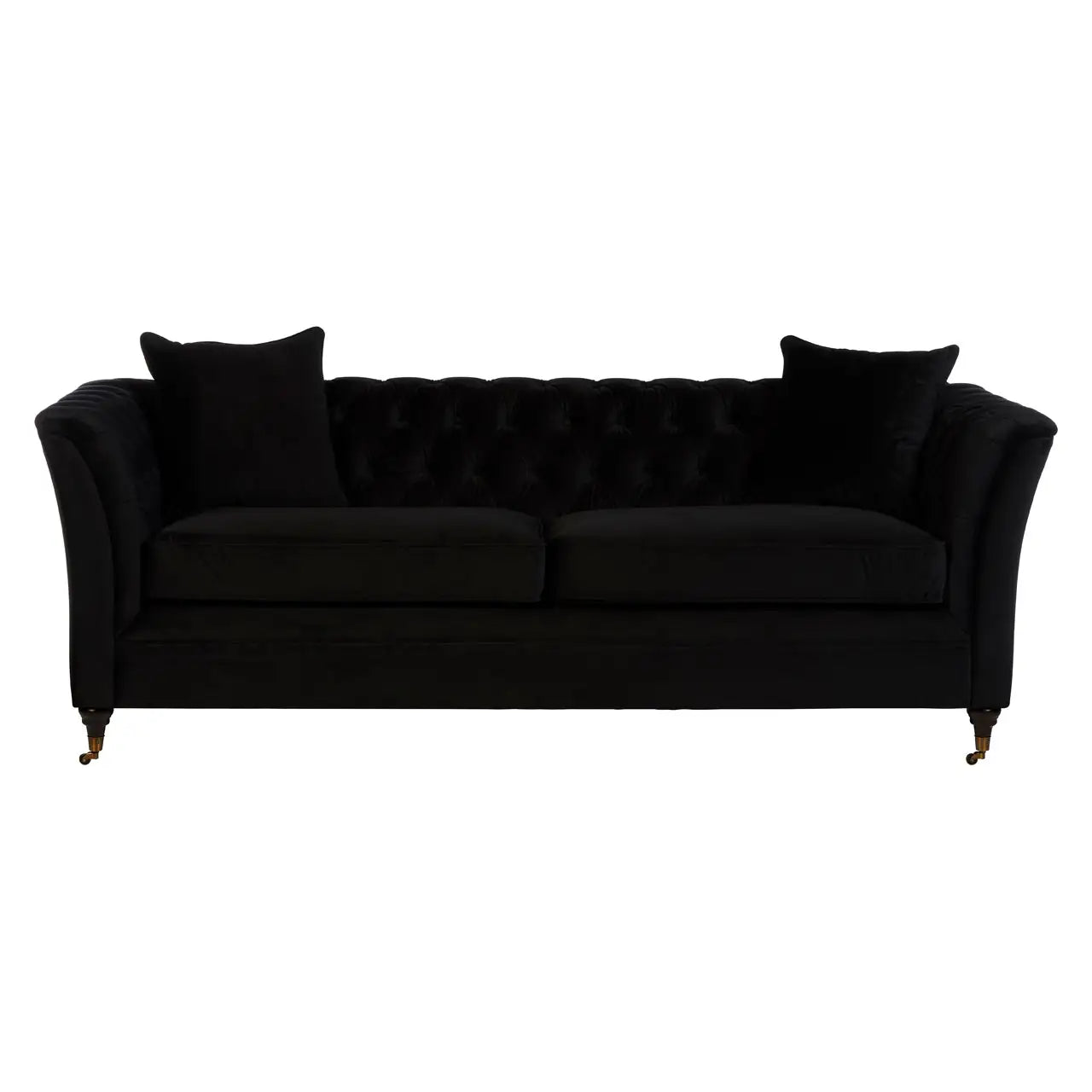 Sabrina 3 Seat Onyx Sofa