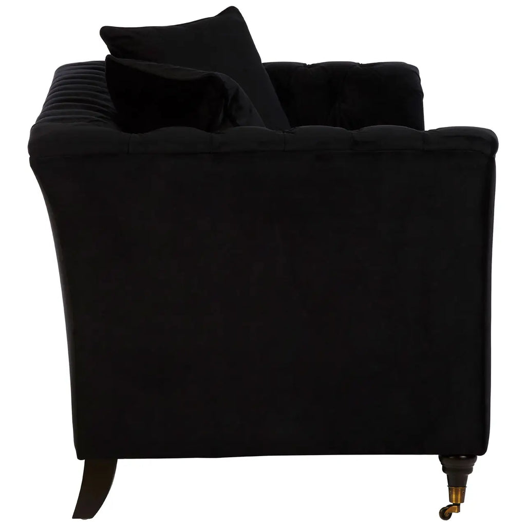 Sabrina 2 Seat Onyx Sofa
