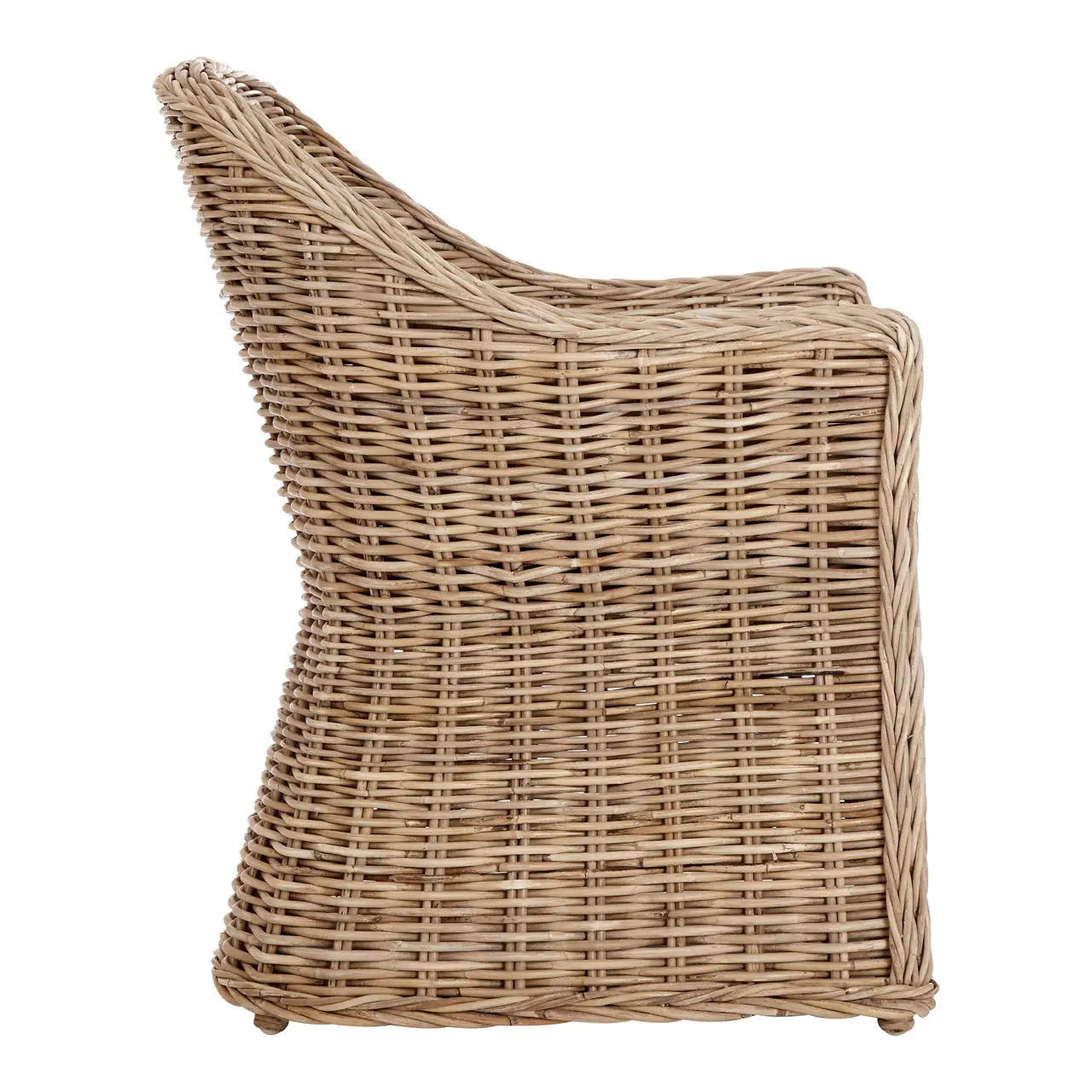 Lovina Rounded Back Natural Rattan Chair