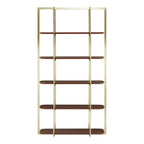 Villi Walnut Wood Shelf Unit