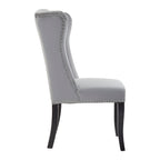 Kensington Townhouse Grey Velvet Dining Chair