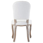 Kensington Townhouse White Winged Dining Chair