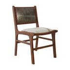 Kendari Dining Chair With Natural Cow Leather