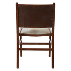 Kendari Dining Chair With Natural Cow Leather