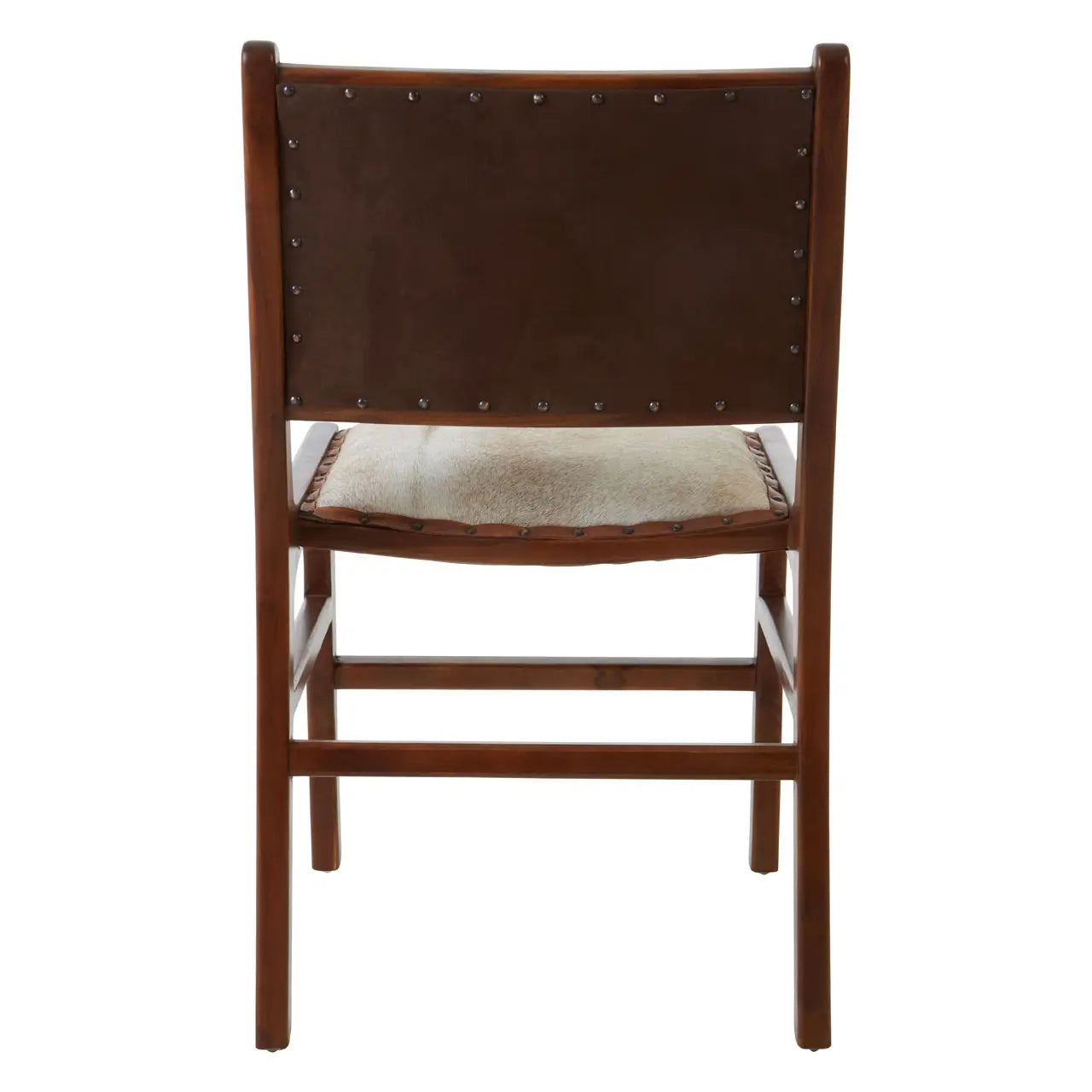 Kendari Dining Chair With Natural Cow Leather