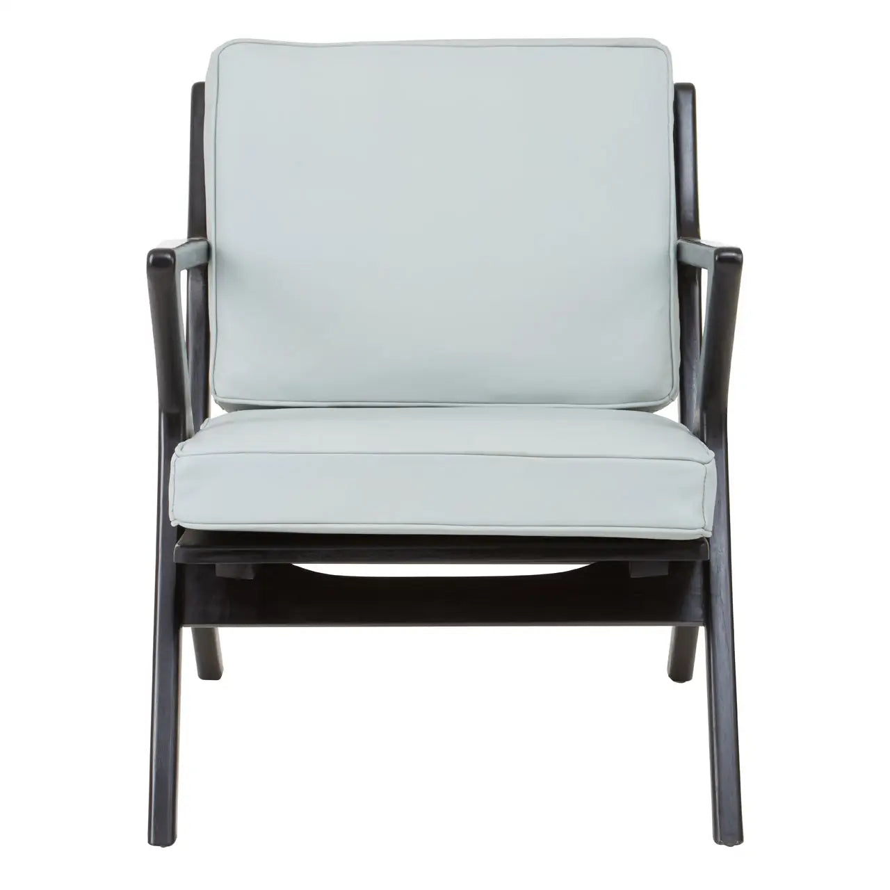 Kendari Grey Cow Leather Chair