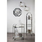 Piermount Silver Finish Cart