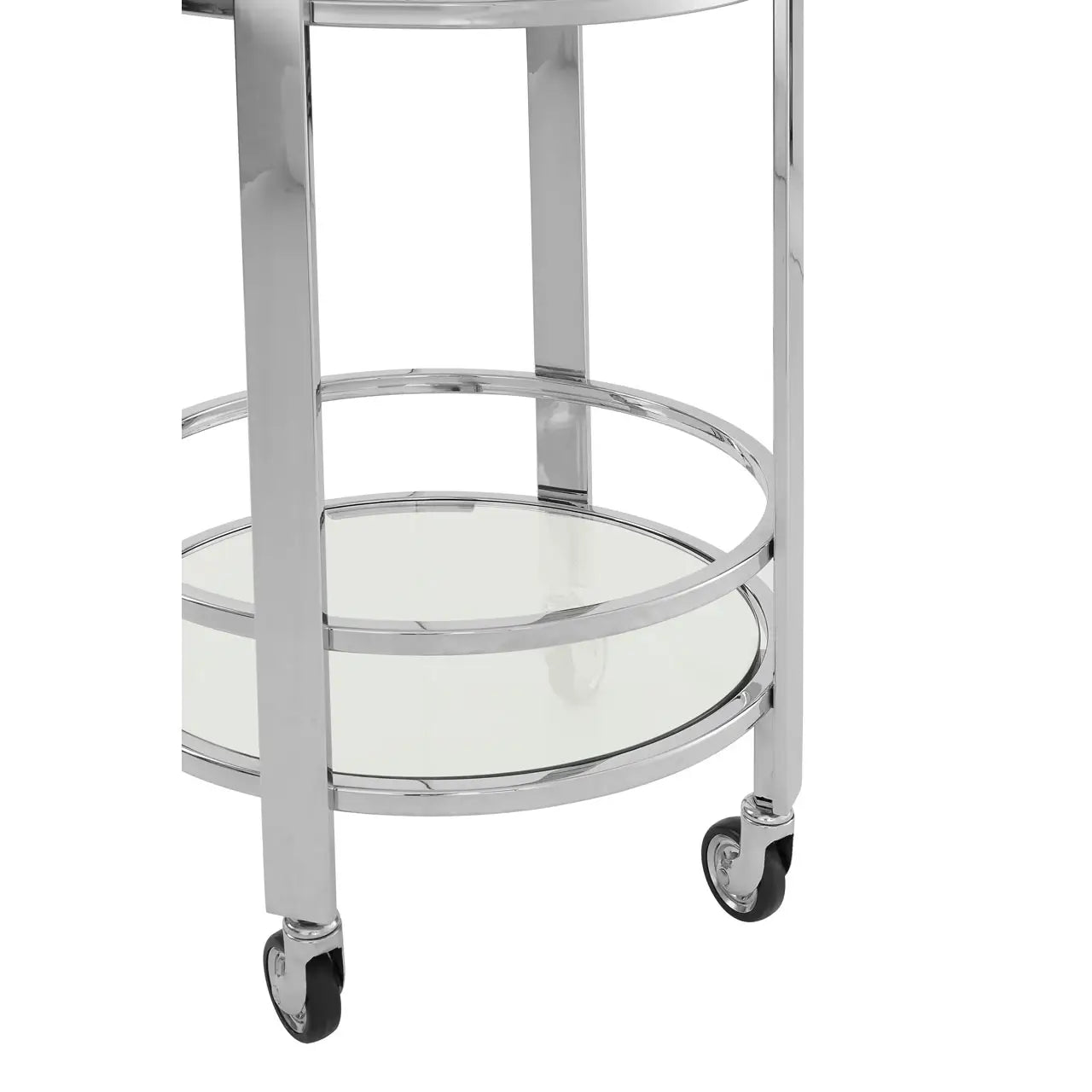 Piermount Silver Finish Cart