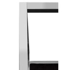 Piermount Black Velvet Bed