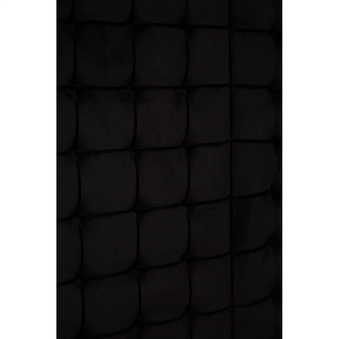 Piermount Black Velvet Bed