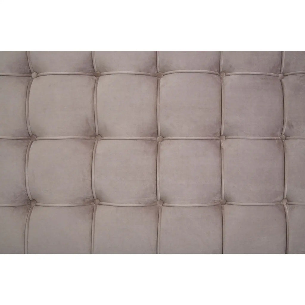 Piermount Grey Velvet Bed