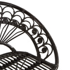 Manado Black Natural Rattan Chair