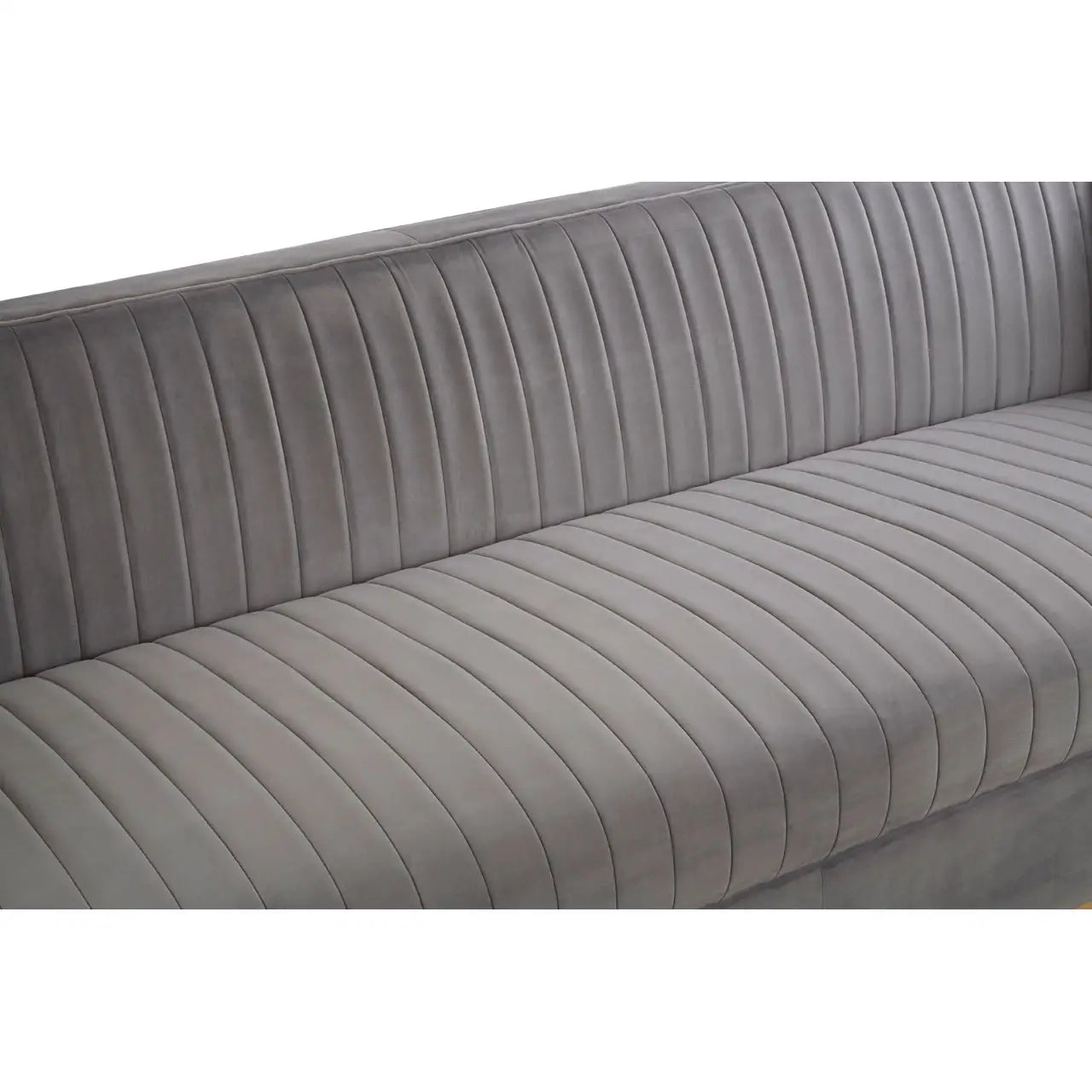 Opal 3 Seat Grey Sofa