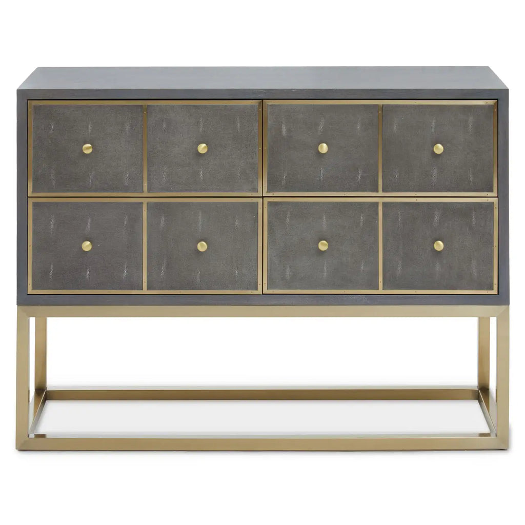 Deskey Four Drawer Console Table