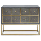 Deskey Four Drawer Console Table