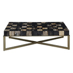 Relic Coffee Table With Brass Finish