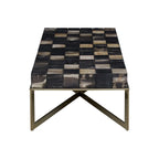 Relic Coffee Table With Brass Finish