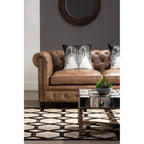 Relic Coffee Table With Brass Finish