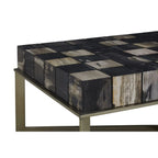 Relic Coffee Table With Brass Finish