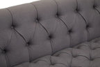 Surina 3 Seat Grey Fabric Sofa