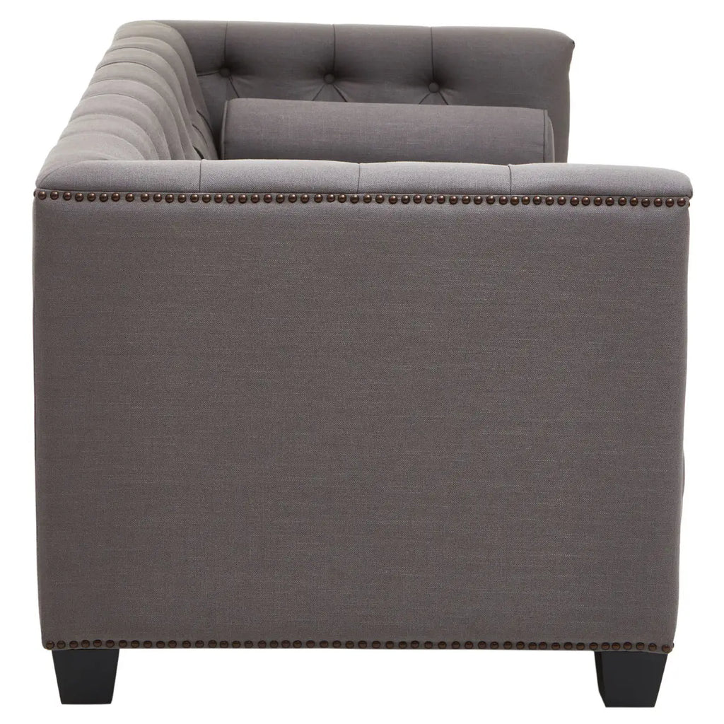 Surina 2 Seat Grey Fabric Sofa