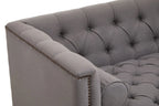 Surina 2 Seat Grey Fabric Sofa