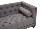 Surina 2 Seat Grey Fabric Sofa