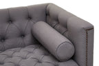 Surina 2 Seat Grey Fabric Sofa