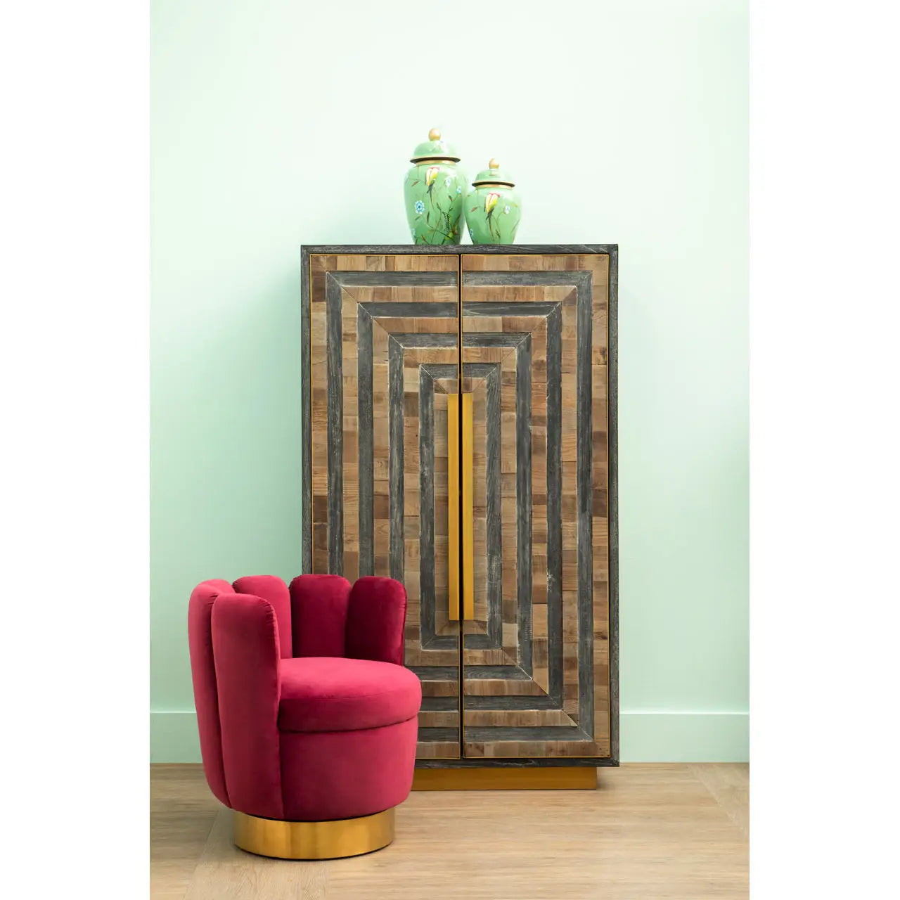 Roselle Wooden Cabinet