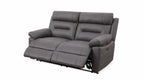 Lucca Inc Lay-Z-Boy Style Fabric Power Recliner 2 Seater Sofa
