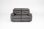 Lucca Inc Lay-Z-Boy Style Fabric Power Recliner 2 Seater Sofa
