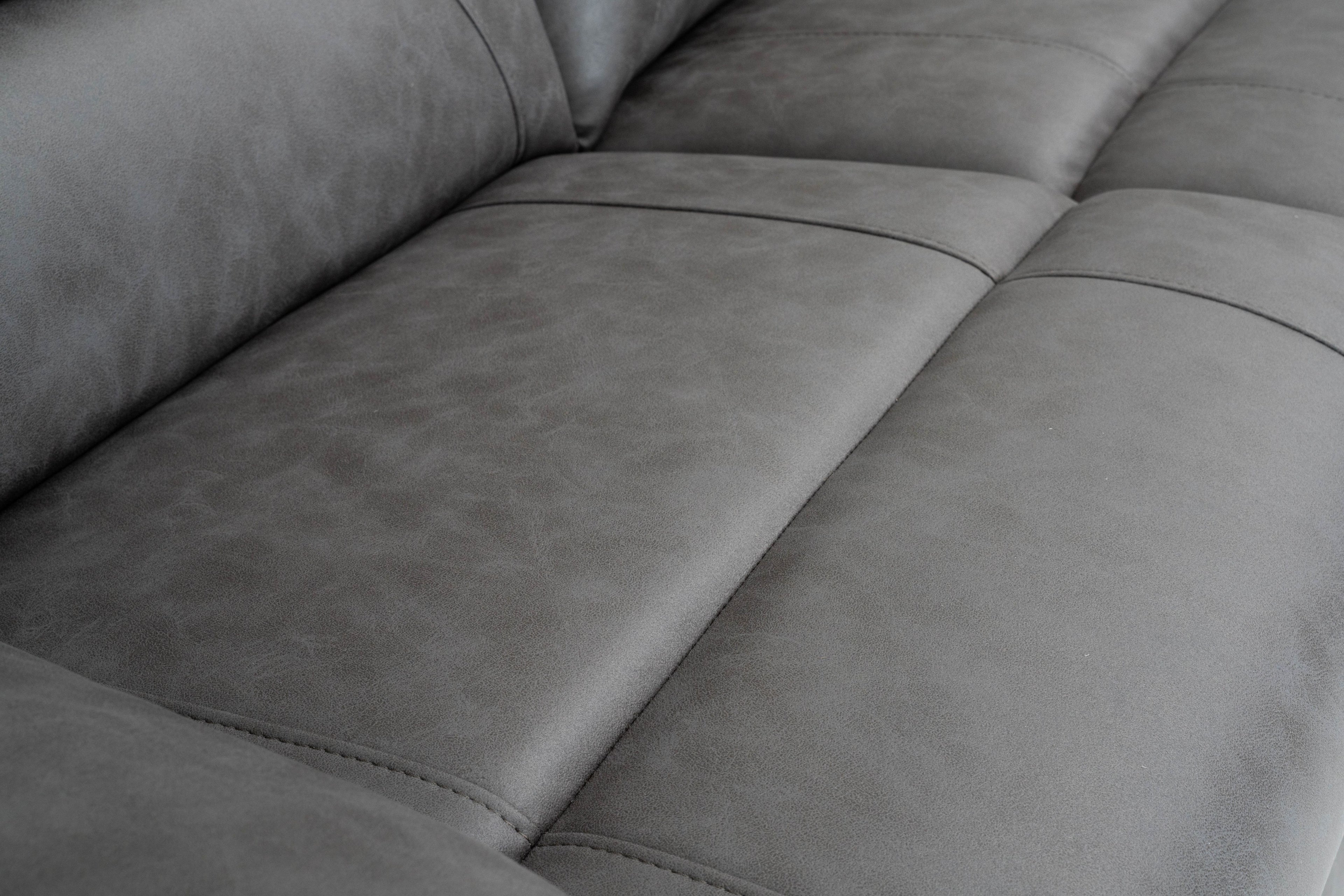 Lucca Inc Lay-Z-Boy Style Fabric Power Recliner 3 Seater Sofa