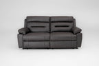 Lucca Inc Lay-Z-Boy Style Fabric Power Recliner 3 Seater Sofa