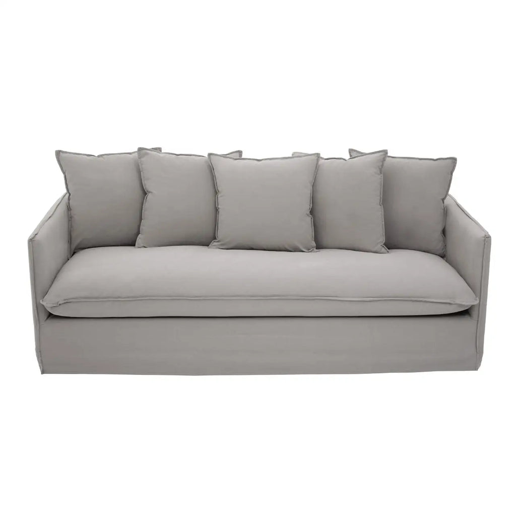 Antibes 3 Seater Grey Sofa