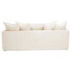 Antibes 3 Seat Cream Sofa