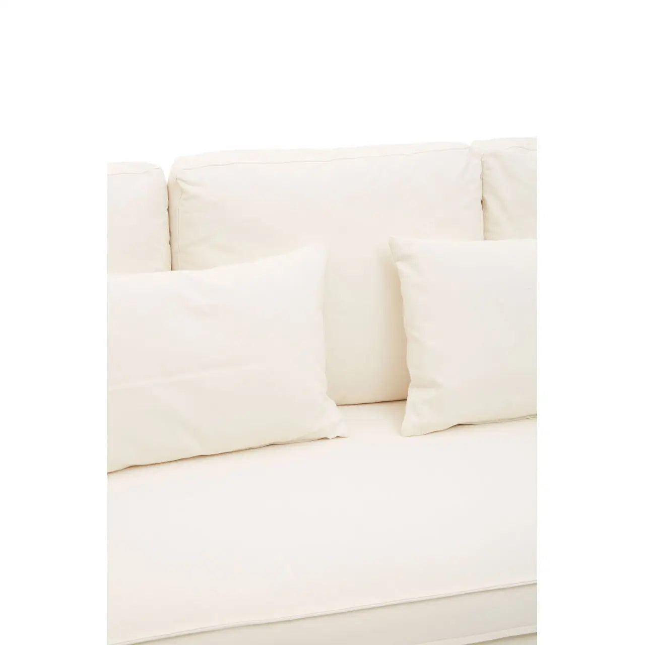 Menton 3 Seat Cream Sofa